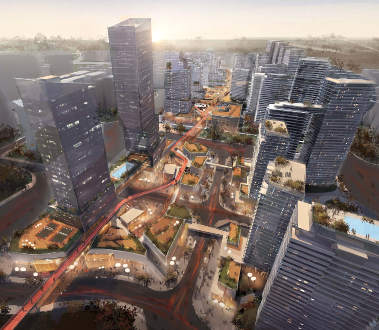 天府中心國際社區一期工程